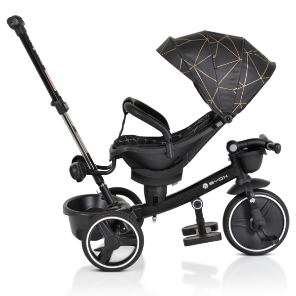 Triciclu Moni Fusion Black  Metal / Pentru copii photo 6