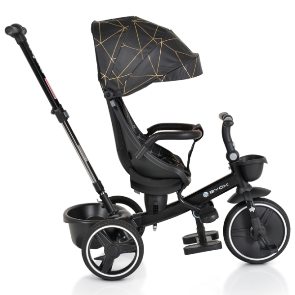 Triciclu Moni Fusion Black  Metal / Pentru copii photo 9