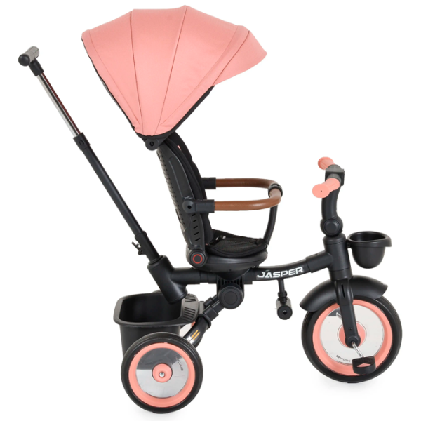 Triciclu Moni Jasper Pink  Metal / Pentru copii photo 5