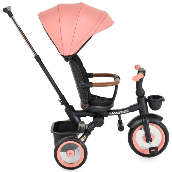 Triciclu Moni Jasper Pink  Metal / Pentru copii photo 7