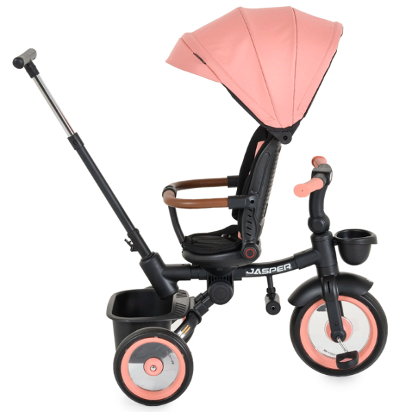 Triciclu Moni Jasper Pink  Metal / Pentru copii photo 9