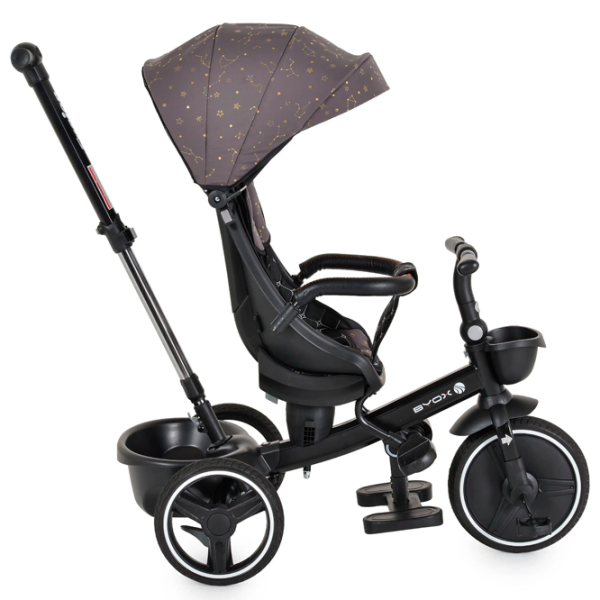 Triciclu Moni Fusion Gray  Metal / Pentru copii photo 4