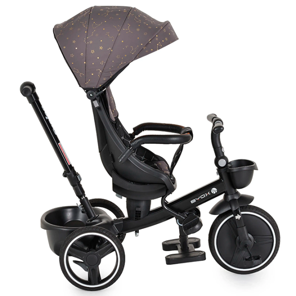 Triciclu Moni Fusion Gray  Metal / Pentru copii photo 5