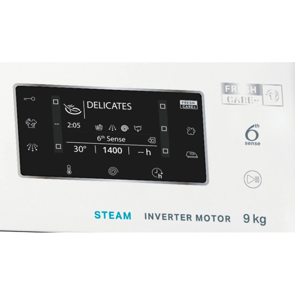 Mașină de spălat Whirlpool FFD 9489 BCV EE White 9 kg, 1350 rpm, A photo 6