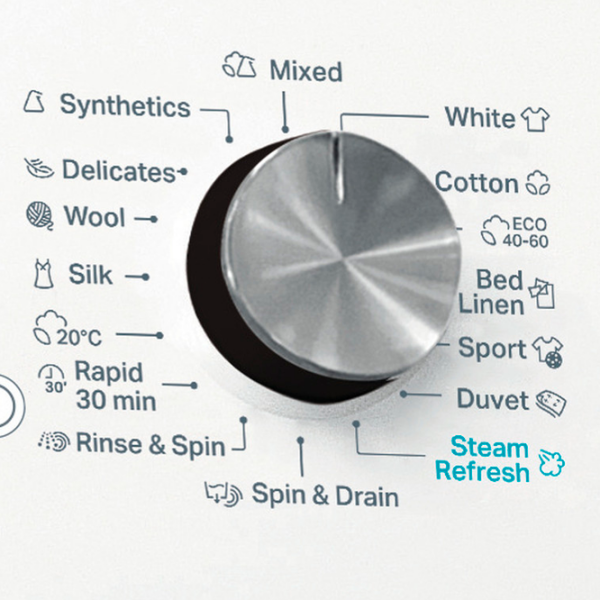 Mașină de spălat Whirlpool FFD 9489 BCV EE White 9 kg, 1350 rpm, A photo 7