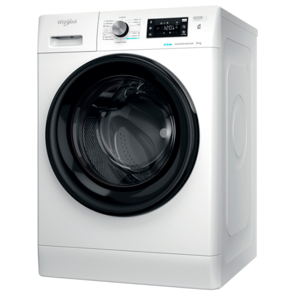Mașină de spălat Whirlpool FFB 8469 BV EE White 8 kg, 1350 rpm, A photo 1