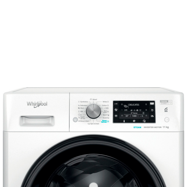 Mașină de spălat Whirlpool FFD 11489 BV EE White 11 kg, 1350 rpm, A photo 4