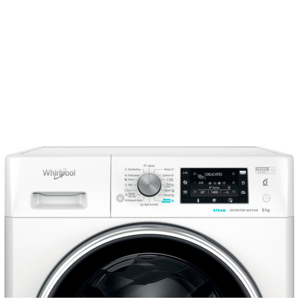 Стиральная машина Whirlpool FFD 8489 BCV EE Белый 8 кг, 1350 об/мин, A photo 4