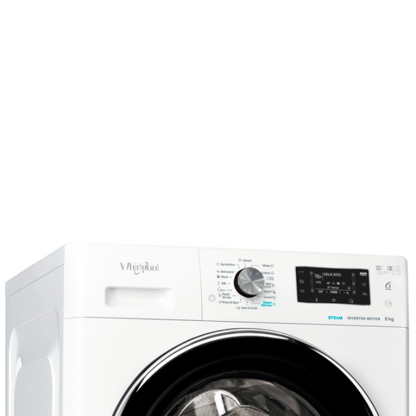 Стиральная машина Whirlpool FFD 8489 BCV EE Белый 8 кг, 1350 об/мин, A photo 8