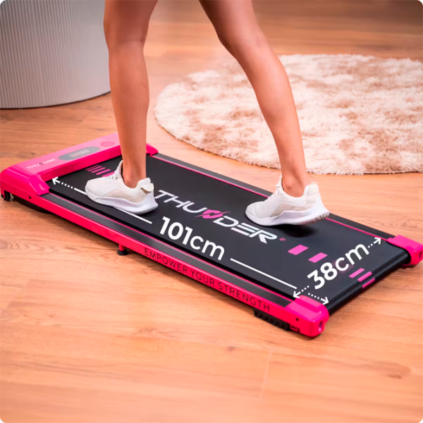 Bandă de alergat Thunder Idea Pink 100 kg, 6 km/h photo 3
