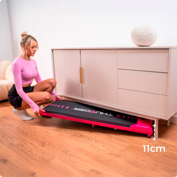 Bandă de alergat Thunder Idea Pink 100 kg, 6 km/h photo 4