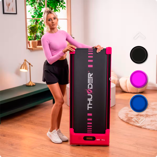 Bandă de alergat Thunder Idea Pink 100 kg, 6 km/h photo 5