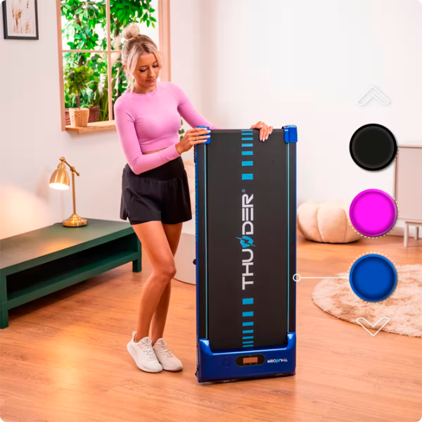 Bandă de alergat Thunder Idea Blue 100 kg, 6 km/h photo 4