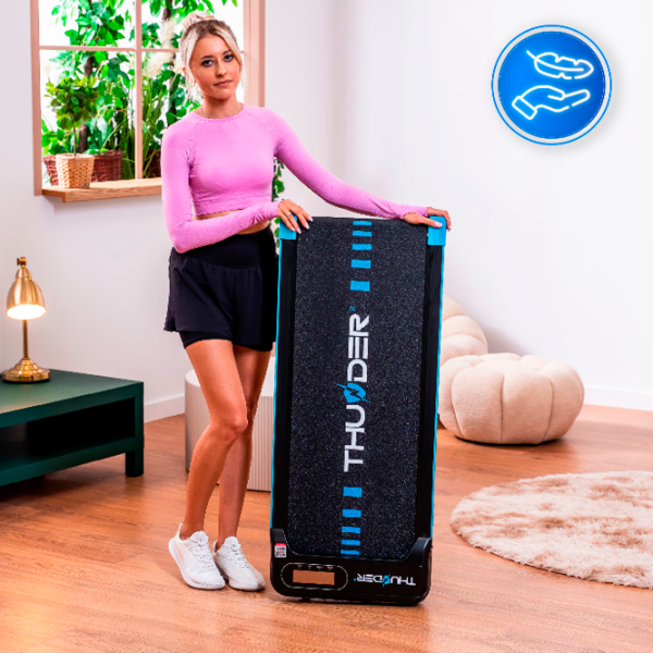 Bandă de alergat Thunder KINDI Black 90 kg, 6 km/h photo 5