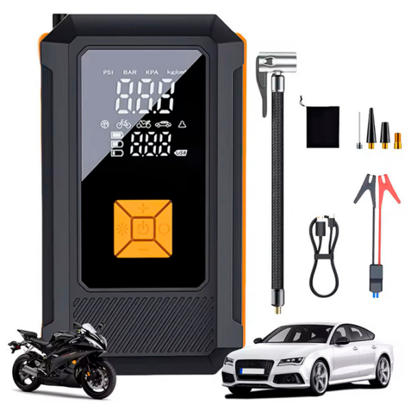 Incărcător și Redresor auto Platinet Car Jump Starter With Tyre Pump Încărcare photo 3