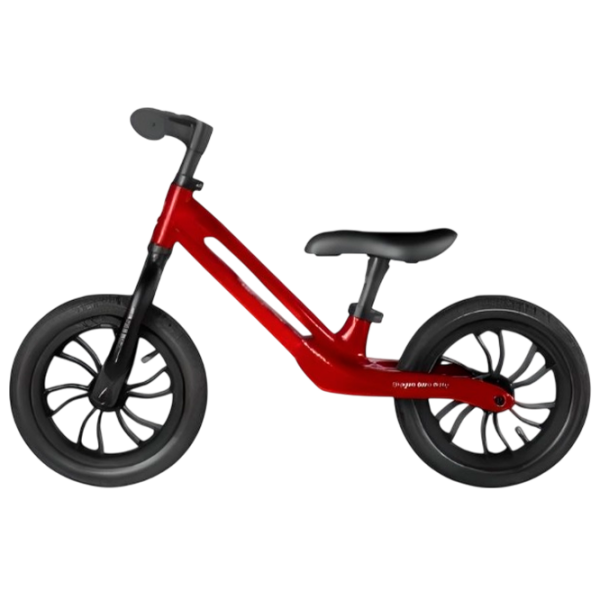 Bicicletă fără pedale Qplay Racer 10" Red White Metal / Pentru copii photo 1