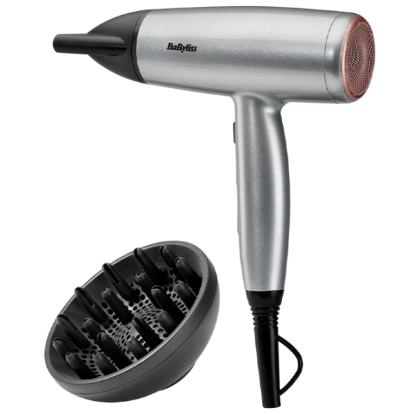 Фен Babyliss D580DE Серебряный  photo 2
