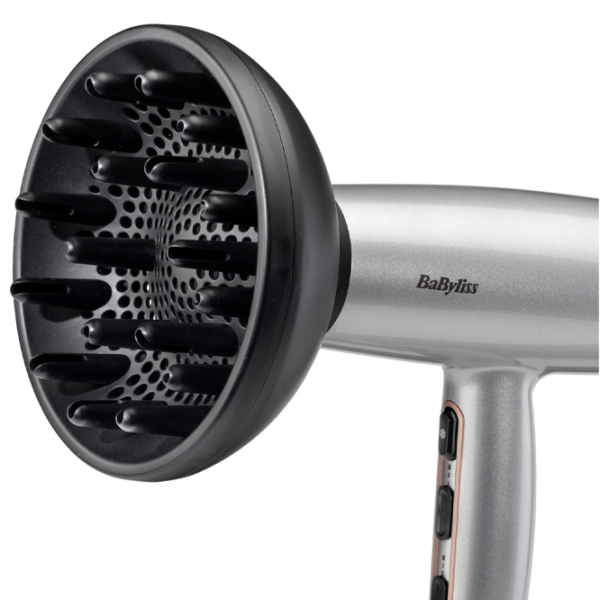 Фен Babyliss D580DE Серебряный  photo 3
