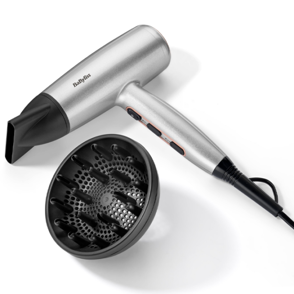 Фен Babyliss D580DE Серебряный  photo 4