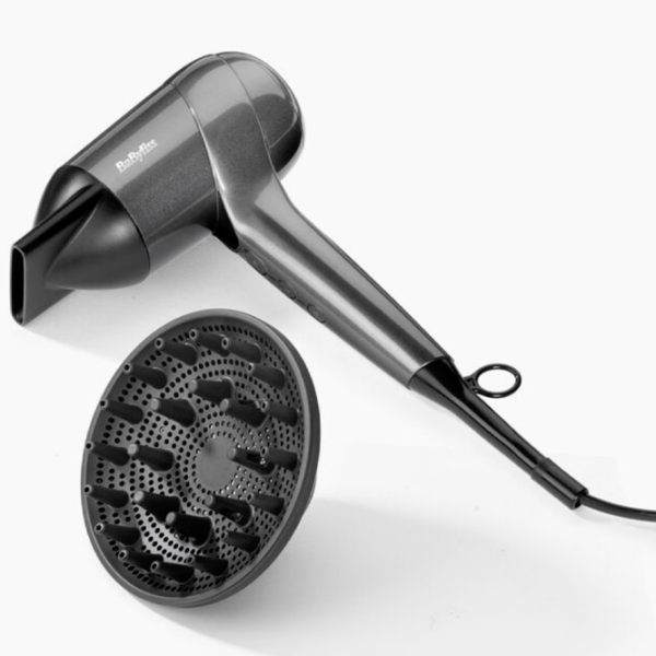 Фен Babyliss D6200DE Серый  photo 6