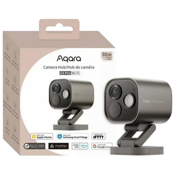 Камера видеонаблюдения Aqara Hub G5 Pro 4 Мп Серый 2688 x 1520пкс / Беспроводные photo 5