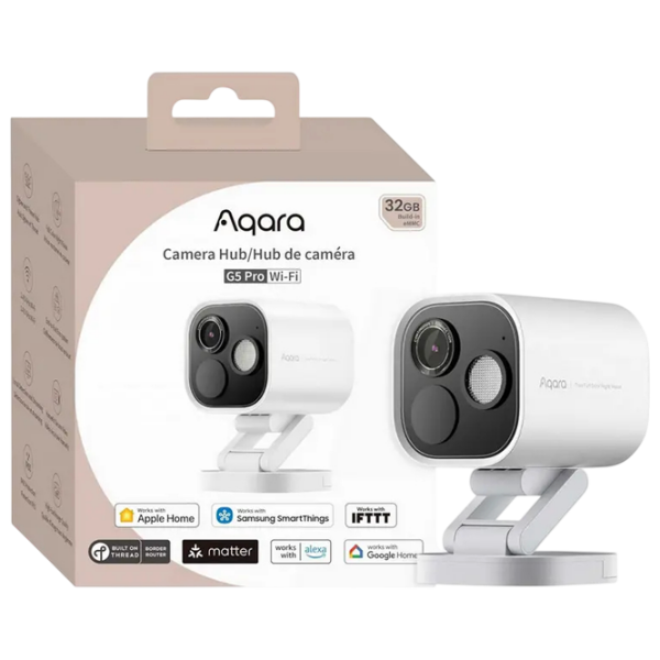 Камера видеонаблюдения Aqara Hub G5 Pro 4 Мп Белый 2688 x 1520пкс / Беспроводные photo 2