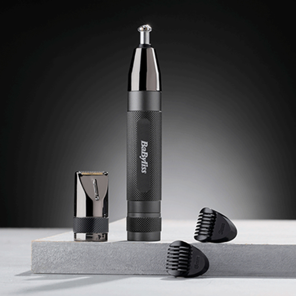 Триммер для носа и ушей Babyliss E111E Серый  photo 4
