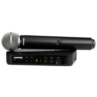 Microfon Shure BLX24/SM58 H8E Black 