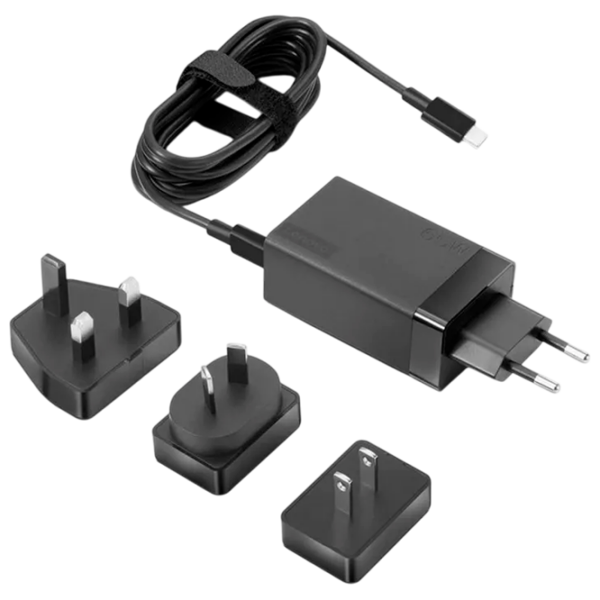 Încărcător de rețea Lenovo 40AW0065EU (65 W) Black 3.25 A / Black photo 1
