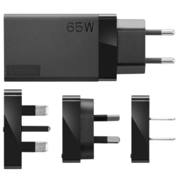 Încărcător de rețea Lenovo 40AW0065EU (65 W) Black 3.25 A / Black photo 4