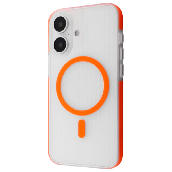 Husă pentru smartphone Apple iPhone 17 (ASTRO) Orange Transparent Proove, TPU, MagSafe Back