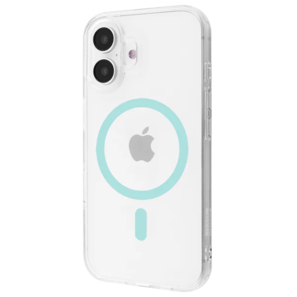 Husă pentru smartphone Apple iPhone 17 (Blossom) Mint Transparent Proove, TPU, MagSafe Back