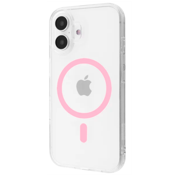 Husă pentru smartphone Apple iPhone 17 (Blossom) Pink Transparent Proove, TPU, MagSafe Back