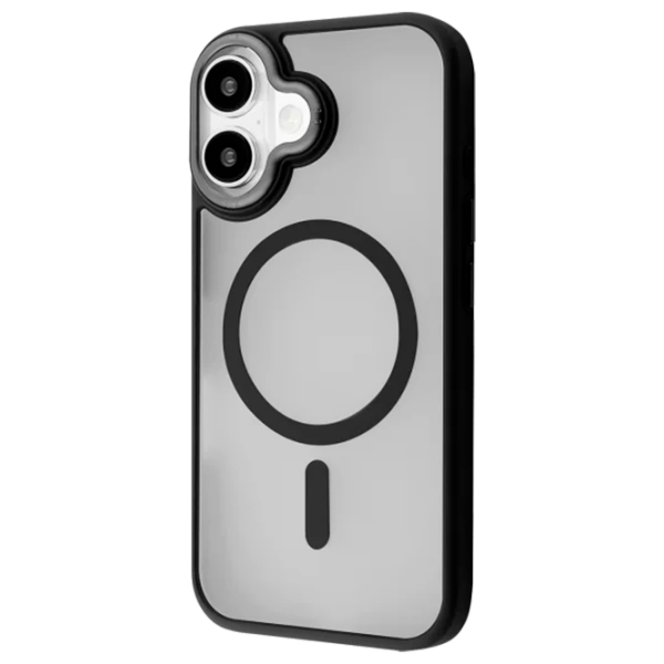 Husă pentru smartphone Apple iPhone 17 (Essence ) Transparent Black Proove, Silicon, MagSafe Back