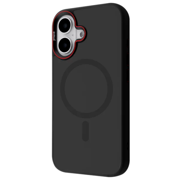 Husă pentru smartphone Apple iPhone 17 (Sapphire) Black Black Proove, TPU, MagSafe Back