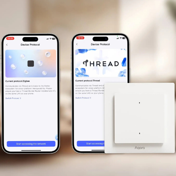 Интеллектуальный центр Aqara Light Switch H2 Белый  photo 3