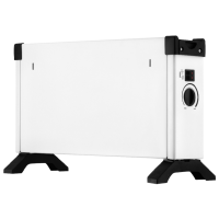 Convector Ardesto CHK-2000MW White 20 m², 2000 W, Mecanic, Pe podea