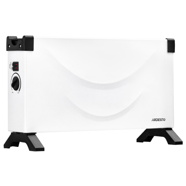 Convector Ardesto CHK-2000MW White 20 m², 2000 W, Mecanic, Pe podea photo 2
