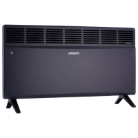 Convector Ardesto CH-2500MCA Black 25 m², 2500 W, Mecanic, Pe podea