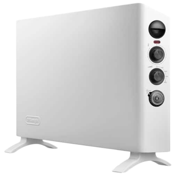 Convector DeLonghi HSX 3320 FTS White 20 m², 2000 W, Mecanic, Pe podea photo 1