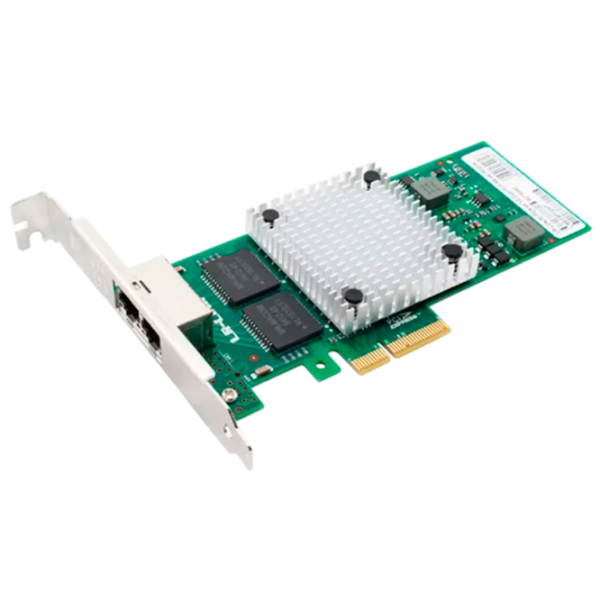 Adaptor de rețea Intel I350-T2 Green  photo 1