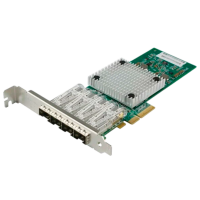 Сетевой адаптер Intel I350AM4 Зеленый 