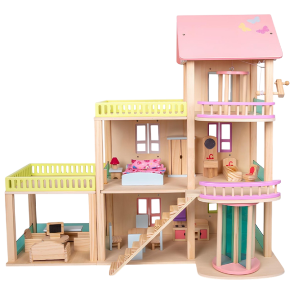 Căsuță pentru păpuși 4Play Dolls' House căsuță AT104 3+ photo 1
