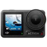 Cameră action DJI Osmo Action 4 Standard Combo Black  / 1770 mAh / IPX8