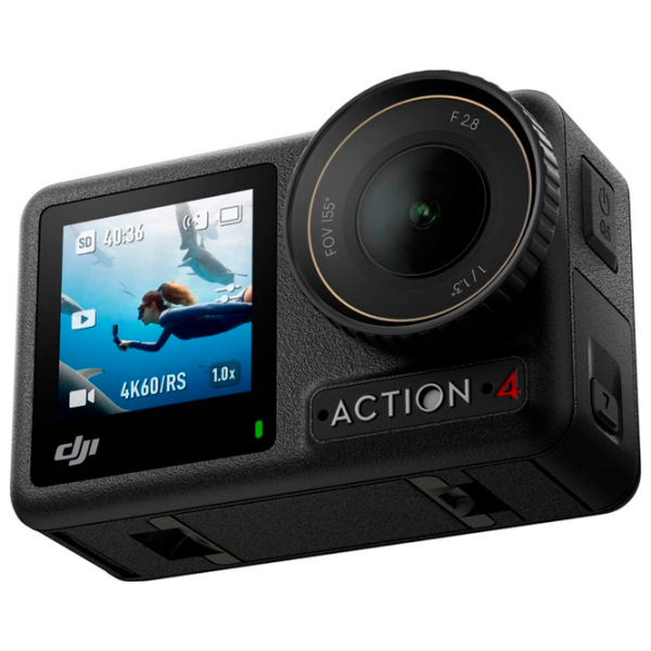 Cameră action DJI Osmo Action 4 Standard Combo Black  / 1770 mAh / IPX8 photo 2