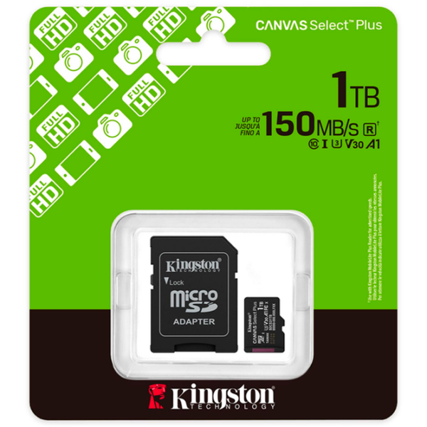 MicroSD Kingston Canvas Select Plus 1 ТБ  photo 3