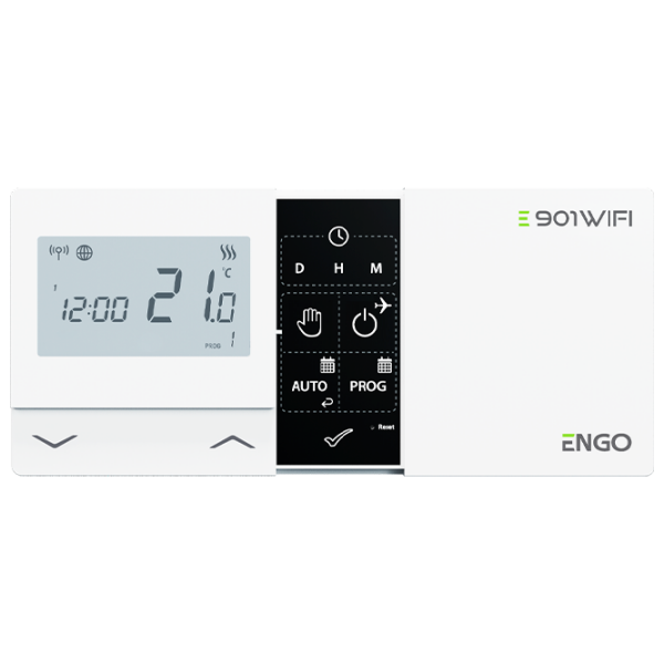 Termostat ENGO E901WIFI White Pentru spații închise / Baterie photo 3