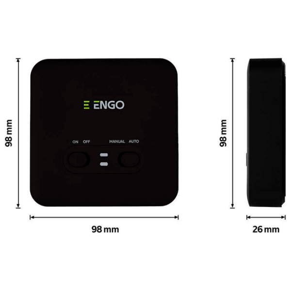 Termostat ENGO E901WIFI White Pentru spații închise / Baterie photo 5