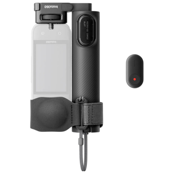Селфи палка Insta360 Foldable 2-in-1 Remote Kit Черный Bluetooth / Черный photo 1