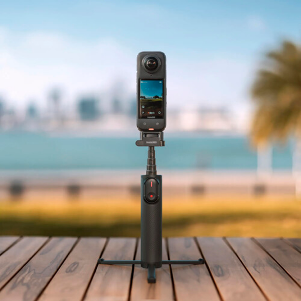 Селфи палка Insta360 Foldable 2-in-1 Remote Kit Черный Bluetooth / Черный photo 7